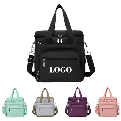 Double Layer Insulation Lunch Bag Cooler