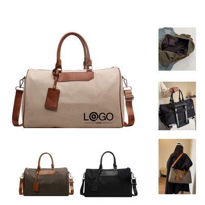 Duffle Bag for Travel with Luggage Tag